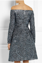 Thumbnail for your product : Erdem Leola embellished matelassé dress