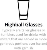 Thumbnail for your product : Godinger Dublin Gold Highball Glasses, Set of 4 - Clear/Gold