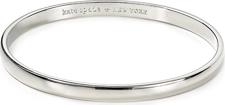 Kate Spade Find The Silver Lining Idiom Bangle ShopStyle Bracelets