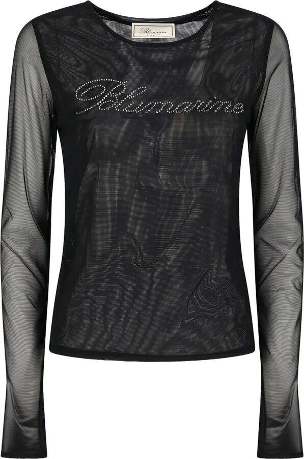 Blumarine Tee Shirt Tulle T-shirt Blumarine T-shirt Tulle M/c De