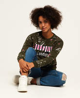 Thumbnail for your product : Superdry Splatter Punk Crew Jumper