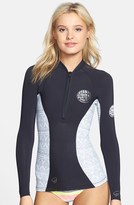 Thumbnail for your product : Rip Curl 'G-Bomb' Front Zip Swim Jacket (Juniors)