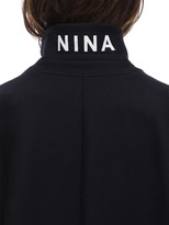 Thumbnail for your product : Nina Ricci Long Virgin Wool Felted Gabardine Coat