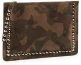 Thumbnail for your product : Pedro Garcia Studded Suede Wristlet