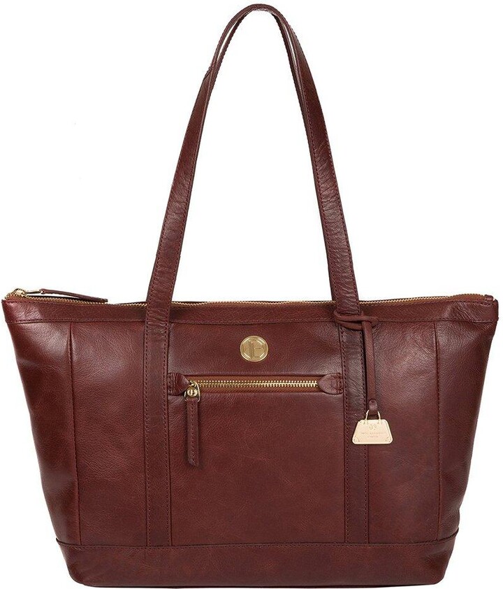 Pure Luxuries London 'Willow' Leather Tote Bag ShopStyle