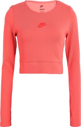 salmon pink nike shirt