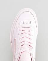 Thumbnail for your product : Reebok Club C 85 Elm Sneakers In Pink BS5216