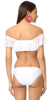 Thumbnail for your product : Ella Moss Lover Off Shoulder Bikini Top