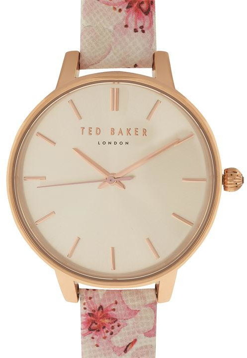 ted baker floral strap watch