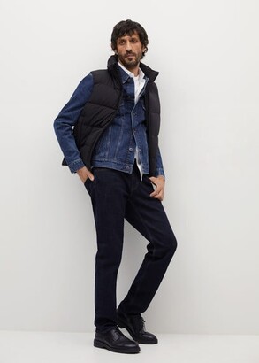 dark denim jacket mens