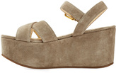 Thumbnail for your product : L'Autre Chose LAutre Chose Suede Platform Sandals