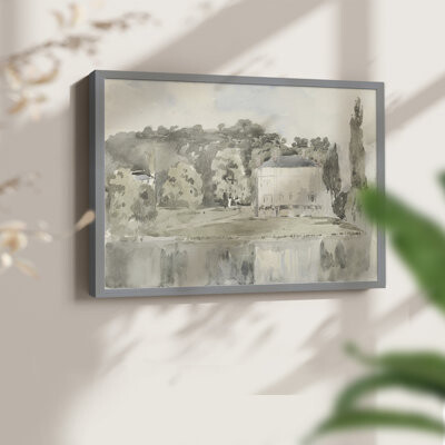 Alcott Hill Vintage Landscapes-CCCXVI -Framed Print - Restickable