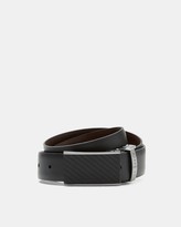 Thumbnail for your product : Ted Baker TWILL Reversible leather belt