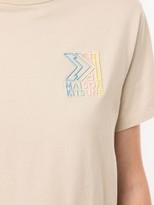 Thumbnail for your product : MAISON KITSUNÉ embroidered logo T-shirt