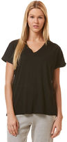 Thumbnail for your product : C&C California Roll sleeve raw edge v-neck tee