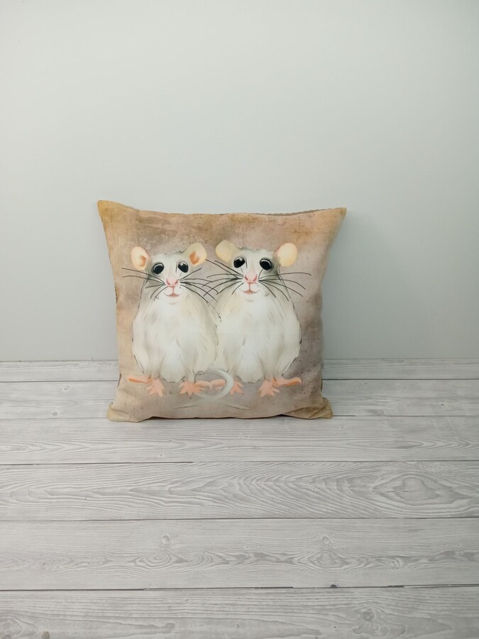 Animal Print Velvet Pillow Cover Square Accent