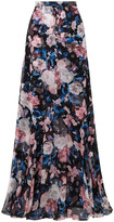Thumbnail for your product : Erdem Giacinta Floral-print Silk-chiffon Maxi Skirt