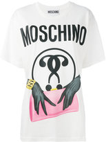 Moschino - t-shirt oversize imprimé 
