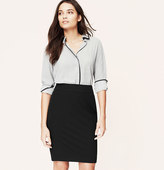Thumbnail for your product : LOFT Tall Curvy Fit Custom Stretch Pencil Skirt