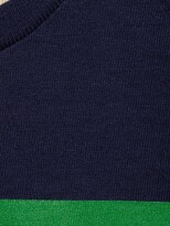 Thumbnail for your product : Gucci Children Interlocking G stripe-detail knitted top