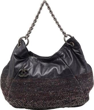 Chanel Black Iridescent Calfskin Quilted In The Mix Tote, myGemma, AU