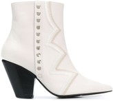 Thumbnail for your product : Toga Pulla Embroidered Ankle Boots