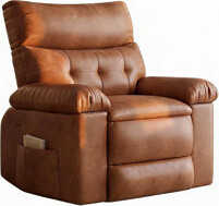 Inbox Zero Oversized Recliner Chair with Massage and Heat – 360-Degree Rocking Chair for Living Room and Bedroom