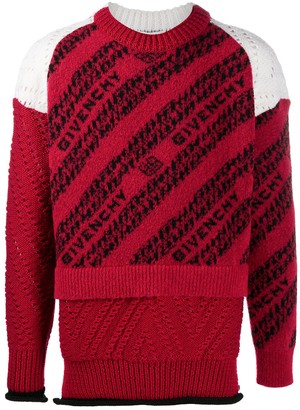 givenchy red jumper