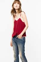 Thumbnail for your product : Zadig & Voltaire Camel Deluxe Camisole