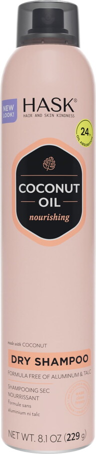 Hask Coconut Oil Nourishing Dry Shampoo, 8.1oz
