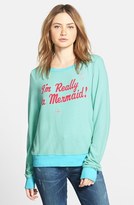 Thumbnail for your product : Wildfox Couture 'I'm Really a Mermaid' Pullover
