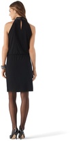Thumbnail for your product : White House Black Market Sparkle Mockneck Halter Dress