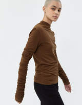 Thumbnail for your product : Lemaire Super Long Sleeve Sweater in Dark Earth