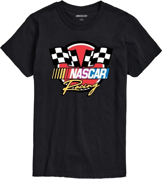 Nascar Men'sNASCARRacingLogoShortSleeveGraphicT-Shirt-Black-Medium