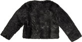 Thumbnail for your product : Anne Kurris Metallic-Flecked Faux Fur Jacket