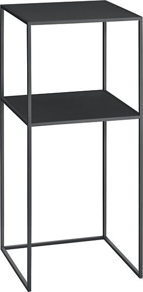 Blomus Fera 2 Tier Pedestal Stand in Black
