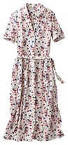 Thumbnail for your product : Uniqlo WOMEN Ines Cotton Printed Short Sleeve Tea Dress