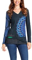 Thumbnail for your product : Desigual Women's Deluka Regular Fit Long Sleeve Top