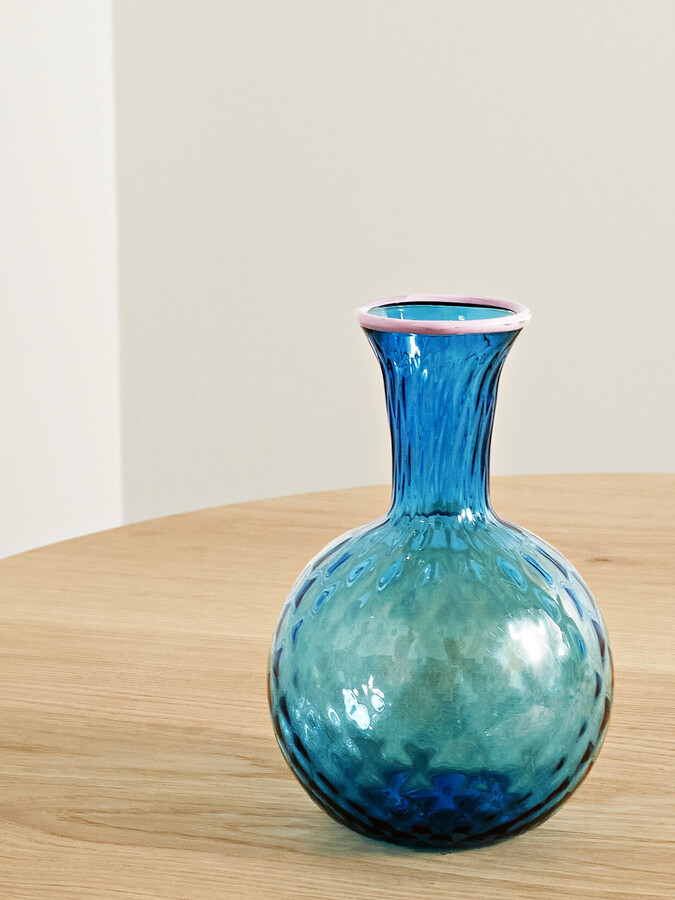 La DoubleJ - Murano Glass Carafe - Blue