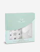 Thumbnail for your product : Aden Anais Aden + Anais Set of two Twinkle Twinkle swaddles