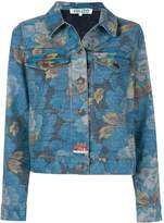 Thumbnail for your product : Kenzo floral print denim jacket