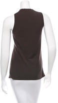 Thumbnail for your product : Brunello Cucinelli Silk Paneled Top