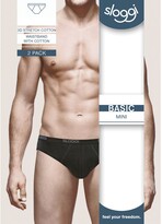 Thumbnail for your product : Sloggi Mens Mini Briefs, Pack of 2