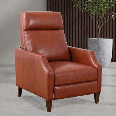 Red Barrel Studio Push Back Recliner - Caramel