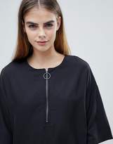Thumbnail for your product : NATIVE YOUTH shift dress with half zip