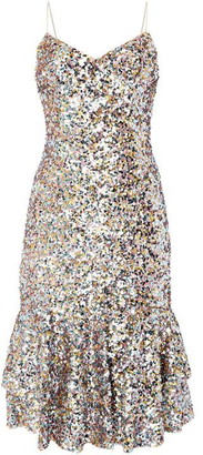 Adrianna Papell Sequin embellished dress