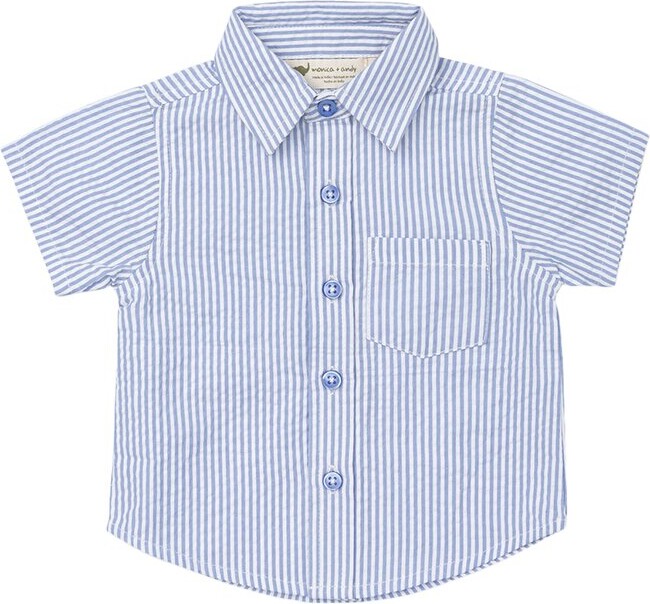 MONICA Short Sleeve Oxford Shirt