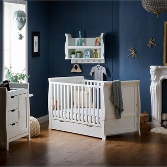 O Baby Stamford Classic Sleigh 2-Piece Nursery Furniture Set