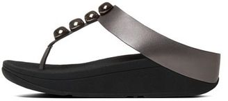 FitFlop Rolatm Leather Toe-Thong Sandals