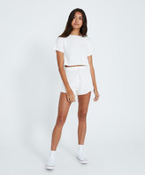 Thumbnail for your product : Subtitled Rex Knit Short White